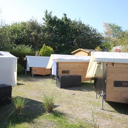 Strandgutkoje Auf Dem Campingplatz Strandgut Cuxhaven Ngoại thất bức ảnh
