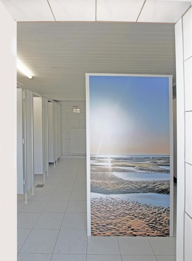 Strandgutkoje Auf Dem Campingplatz Strandgut Cuxhaven Ngoại thất bức ảnh